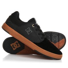 Кеды кроссовки низкие DC Plaza Tc S Black/Gum