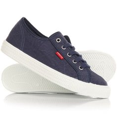 Кеды кроссовки низкие женские Levis Malibu Navy Blue Levis®