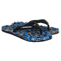 Вьетнамки Quiksilver Massage Black/Blue