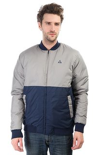 Бомбер Le Coq Sportif Wupi Teddy Titanium/Dress Blues