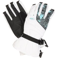 Перчатки сноубордические женские Pow Falon Glove White