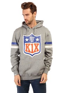 K1X Ballers Play Harder Hoody Dark Grey Heather