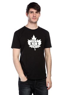 Футболка K1X Leaf Crest Tee Black/White