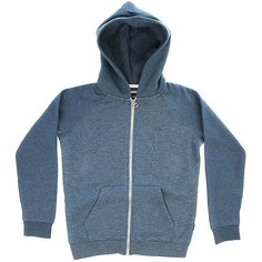 Толстовка классическая детская Quiksilver Everydayzipyth Dark Denim Heather