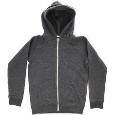 Толстовка классическая детская Quiksilver Everydayzipyth Dark Grey Heather