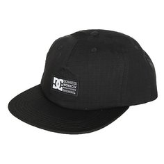 Бейсболка с прямым козырьком DC Seargy Black