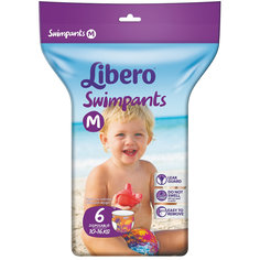 Трусики для плавания Libero Swimpants, Medium 10-16 кг, 6 шт.