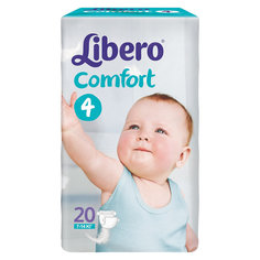 Подгузники Libero Comfort, Maxi 7-14 кг (4), 20 шт.