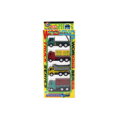 Набор инерционных машинок 4 шт Дрофа Медиа