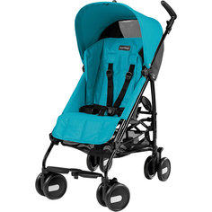 Коляска-трость Pliko Mini с бампером, Peg-Perego, Bloom Scuba