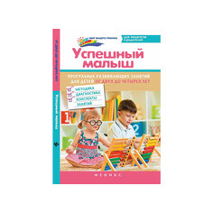 Книга "Успешный малыш", программа развивающих занятий для детей 2-4 лет Fenix