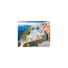 Живопись на холсте "Санторини", 40*50 см Белоснежка