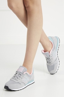 Замшевые кроссовки №373 New Balance