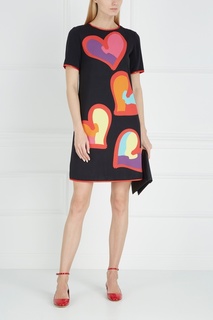 Платье с принтом Boutique Moschino