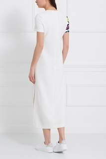 Платье с принтом Boutique Moschino