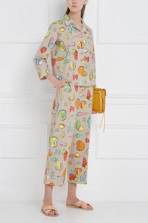 Хлопковые брюки Boutique Moschino