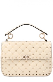 Сумка Rockstud Spike medium c металлическими шипами Valentino