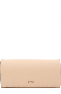 Кожаное портмоне с клапаном DKNY
