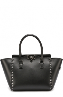Сумка-тоут Rockstud Noir small Valentino
