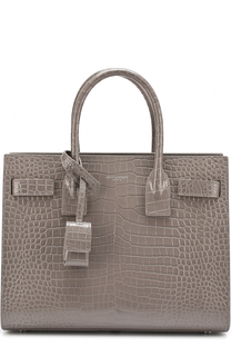 Сумка Sac De Jour Baby с тиснением Saint Laurent