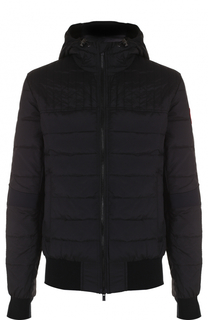 Стеганый пуховки на молнии с капюшоном Canada Goose