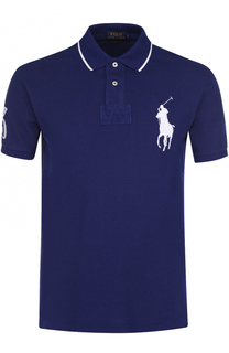 Хлопковое поло с короткими рукавами Polo Ralph Lauren