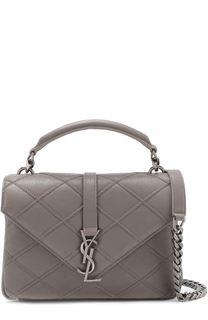 Сумка Collège Monogram medium с прострочкой Saint Laurent