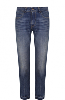 Укороченные джинсы с необработанным краем Stella McCartney