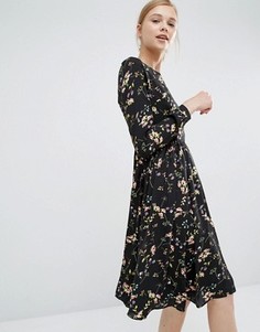 Свободное платье с цветочным принтом Paisie - Мульти
