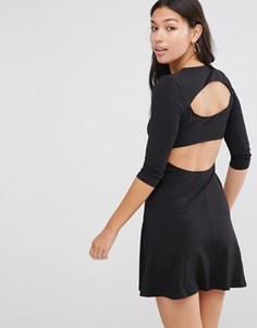 Приталенное платье мини ASOS - Черный
