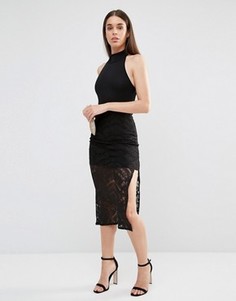 Кружевная юбка TFNC - Черный