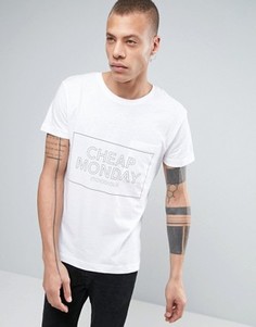 Классическая футболка с логотипом на кармане Cheap Monday - Белый