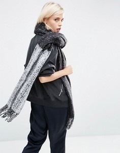 Oversize-шарф в стиле колор блок ASOS - Мульти