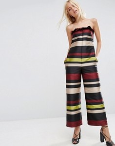 Жаккардовый комбинезон в полоску ASOS - Мульти