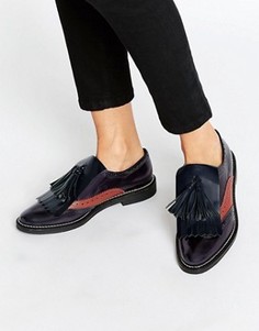 Кожаные туфли с кисточками ASOS MARIELLA Premium - Мульти