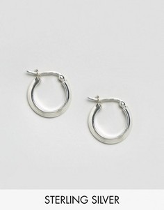 Серебряные серьги-кольца диаметром 20 мм ASOS - Серебряный