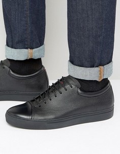 HUGO by Hugo Boss Snake Toe Cap Trainers - Черный