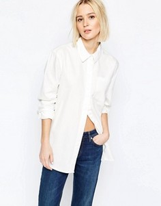 Джинсовая рубашка Weekday - Белый