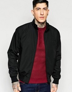 Куртка Харрингтон Fred Perry Laurel Wreath - Производство Англии - Черный