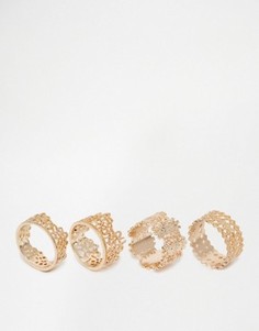 Набор колец ALDO Asirallan - Золотой