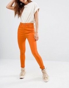 Облегающие джинсы с завышенной талией Liquor &amp; Poker - Оранжевый