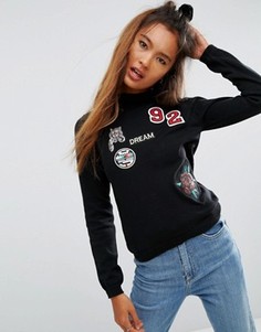 Джемпер с нашивками ASOS - Мульти