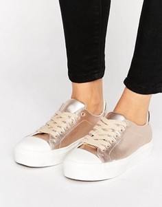 Blink Soft Toecap Lace Up Trainer - Медный