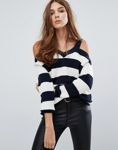 Джемпер с вырезами на плечах Vero Moda - Мульти