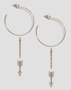 ALDO Sherer Multipack Earrings - Золотой