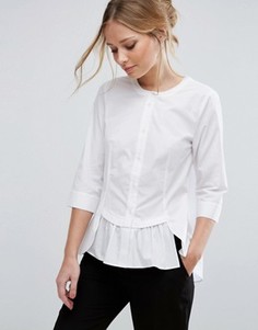 Рубашка с баской Vero Moda - Белый