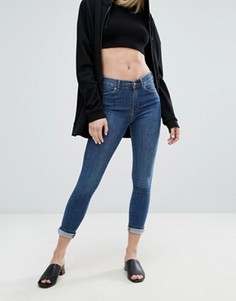 Dr Denim Lexi 4 Pocket High Waist Skinny Jean - Синий