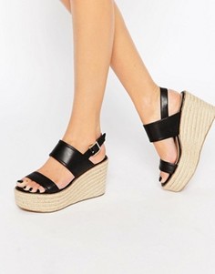 Эспадрильи на танкетке ALDO Scarantino - Черный