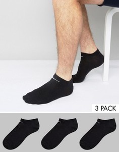 Комплект из 3 пар спортивных носков Nike SX2554-001 - Черный