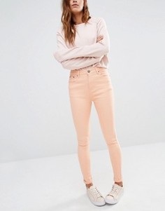 Облегающие джинсы с завышенной талией Liquor &amp; Poker - Розовый